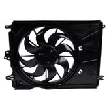 Engine Radiator Cooling Fan Assembly w/ Shroud Replacement for Jeep Renegade Fiat 500X 2019-2023 54724547