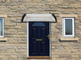 HT-100 x 80 Household Application Door & Window Rain Cover Eaves Canopy White & 10396824