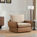 Modern Style Oversized Armchair Accent Chair Single Sofa Lounge Chair for Living Room, Bedroom W2997P294037