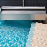 Rectangular Waterfall Pool Fountain Stainless 75144268