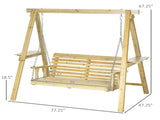 2-Seat Outdoor Porch Swing 54964003