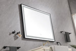 ZUN 48*36 LED Lighted Bathroom Wall Mounted Mirror with High Lumen+Anti-Fog Separately Control W928P178023