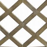 Set of 2 Side Chairs with Padded Seat Cushion, Beige and Rustic Oak B016P329810