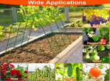 U-Shaped Garden Arch Trellis for Climbing Plants, 49.6x47.2in Adjustable Width , 18489256