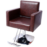 Salon Chair for Hair Stylist 360&deg Swivel with Heavy Duty Hydraulic Pump, Max Load Weight 330 lbs, W465P156748