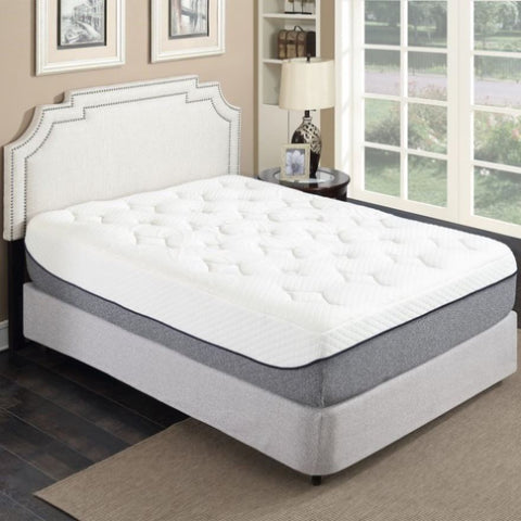 ZUN Ultra Plush 13 in. Medium Gel Memory Foam Mattress for King Size Bed in a Box with Double Layered B011P199719