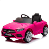 ZUN 12V Kids Ride On Car w/ Parents Remote Control,Licensed Mercedes-Benz CLS 350 for Kids,Four Wheel W1578P198604