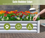 ZUN 6x3x1ft Galvanized Raised Garden Bed, Outdoor Planter Garden Boxes Large Metal Planter Box for W1859P197882