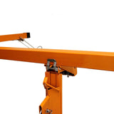 16FT Drywall Lifter Panel Hoist Jack Rolling Caster Construction Lockable 150lbs 79940830