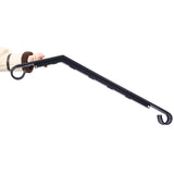 Handrails for Outdoor Steps, Fit 2 or 3 Steps Outdoor Stair Railing, Picket2 Wrought Iron Handrail, W465124223