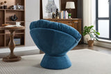 Oversized Swivel Accent Chair, 360 Swivel Barrel Chair, Papasan Chair for Living Room Bedroom W1752P172298