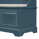 TREXM Shoe Bench, Retro Shoe Bench with Safe Soft-Close Devices, Chest with Hidden N715P198568M