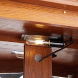 Curio Display Cabinet, Antique Display Cabinet with Glass Doors Adjustable Shelves for Collectibles W2275P292662