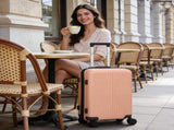 Non-TSA Customs Lock Single PP Trolley Case 20in Pink 49574536