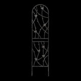 2 Pack Metal Garden Trellis 86.7" x 19.7" Rustproof Trellis for Climbing Plants Outdoor Flower W1586P268060