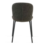 ZUN Dark Grey Faux Leather Dining Chairs Set of 4,Mid-Century Modern Upholstered PU Leather Chairs,for W1164P205383