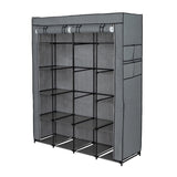 ZUN Portable Closet Organizer Storage, Wardrobe Closet with Non-Woven Fabric 14 Shelves, Easy to 59619939