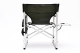 2-piece Padded Folding Outdoor Chair with Side Table and Storage Pockets,Lightweight Oversized W24172220