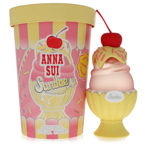 Anna Sui Sundae Mellow Yellow by Anna Sui Eau De Toilette Spray 1.7 oz for Women FX-566105