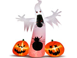 11.8 FT Halloween Inflatables Ghost Spider Pumpkin Outdoor Decorations, Scary Halloween Giant Blow 28302150