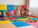 Adjustable Kids Gymnastics Bar - Foldable Horizontal Bar Home, Safe Sturdy Training Equipment 47472381