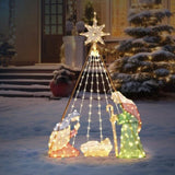 121*30*185cm 4.5V 3.6W Powdered Green Onion Cloth 220 Leather Thread Light 10% Flashing Light Birth 41673918