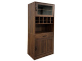 Kitchen pantry cabinet with multi-functional pull-out multi-tier storage shelf,Farmhouse Storage W331P425810