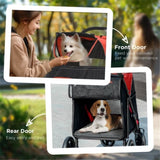 ZUN Dog Stroller /small animal cage/Pet cages （Prohibited by WalMart） 78006655