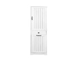 Laundry Cabinet ,with 1 Storage cabinet and 1 Drawer - White 81989550