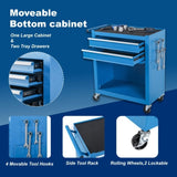 Tool Chest, 8-Drawer Rolling Tool Storage Cabinet with 2 in 1 Detachable Top Tool Box, Liner, W2660P272883