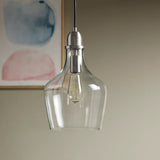 Auburn Bell Shaped Glass Pendant B03597665