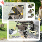 ZUN Dog Stroller /small animal cage/Pet cages （Prohibited by WalMart） 28512813