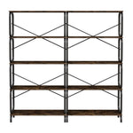 ZUN 5 Tier Large Book Shelf, Bookcase Home Office Open Bookshelf,Shelves for Living Room, Office 96532016