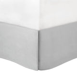 7 Piece Textured Cotton Blend Comforter Set Gray Queen B035128834