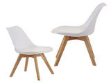 Set of four dining chairs, medieval modern style dining chairs for kitchen and dining room, with W3851P457787