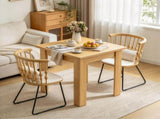 Square Extendable Dining Table for 46 People, Folding Table for Small Spaces, Adjustable 28"55" 72361871