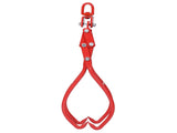 4 Claw Timber Log Lifting Logging Tongs Grabber Tong 28" W46537381