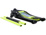 Floor Jack, 3.5 Ton Low Profile Floor Jack, Heavy-Duty Steel Racing Floor Car Jack with Dual Piston W465P190501