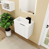 Bathroom Vanity with Sink 22 Inch for Small Bathroom,Floating Bathroom Vanity with Soft Close W99984104