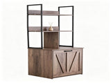 Wooden Cat Box Cabinet 31931775
