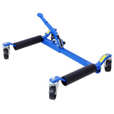 Set of Wheel Dolly Car Skates Vehicle Positioning Tire Jack Ratcheting Foot Pedal Lift W46560256