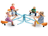 Teeter Totter for Kids,Kids Seesaw Swivel Teeter Totter Home Playground Equipment,360 Degrees 02634616