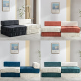 ZUN Folding Sofa Bed, Futon Sleeper Chair, Convertible Chair Floor Couch & Sleeping Mattress for Living 91682799