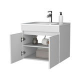 FM FURNITURE Rainbow City Vanity with 2 Doors, White B128P293883