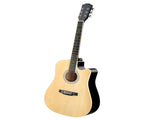 41" Acoustic Guitar for Beginners Adults, Dreadnought Cutaway Basswood Folk Guitar with Gig Bag & 07315815