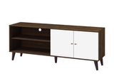 Amidon TV Stand TVs up to 63", with 2 Storage Shelves& 1 Cabinet, Modern Entertainment Centre B2735P297796