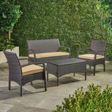 CORDOBA KD WICKER 4 PC CHAT SET 57458.00