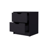 Dillon 2 Drawers Nightstand, Bedside Table with Storage B128P148696