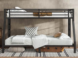 Metal Twin over Full Bunk Bed for Teens and Adults,Space-Saving/Noise Reduced/No Box Spring Needed, W1580P368409