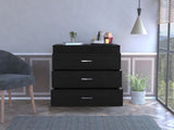 ZUN Cambridge Three Drawers Dresser B128P148892